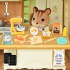 Doll House Accessories and Furniture,35Pcs Dollhouse Kitchen,Mini Toys Doll House Kitchen Play Resin Dollhouse Accessories for Adults Teenagers Cooking Game Cake Bread Tableware Party