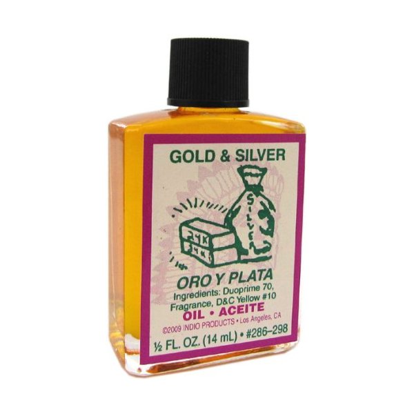 Indio Products Gold & Silver Oil 1/2 fl. oz.