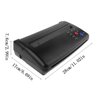 iMeshbean Tattoo Transfer Stencil Machine Copier Printer Thermal Tattoo Kit Copier Printer With 20pcs Free Tattoo Stencil Transfer Paper (Black)