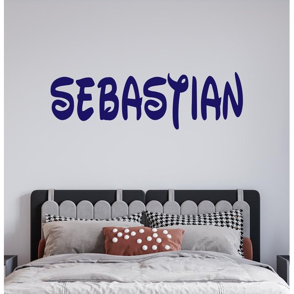 Nursery Custom Name Wall Decal - Personalized Name Girls & Boys Wall Decal - Nursery Wall Sticker - Wall Decor for Baby Room - Wall Decal for Childrens Decoration (Wide 20"x3" Height Inches)