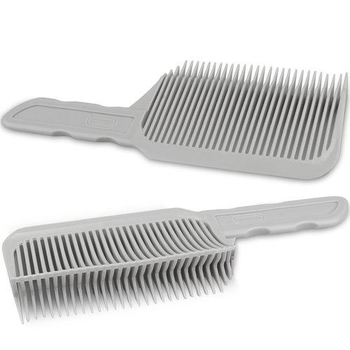 FOWSRHRG Fade Comb, 2PCS Blend Friend Fade Comb Barber Fade Comb Flat Curved Push Edge, Gradient Positioning Hair Comb For Home, Hair Salon, Men Diy Hairdresser Styling Hair Cutting Fade Guide Tools