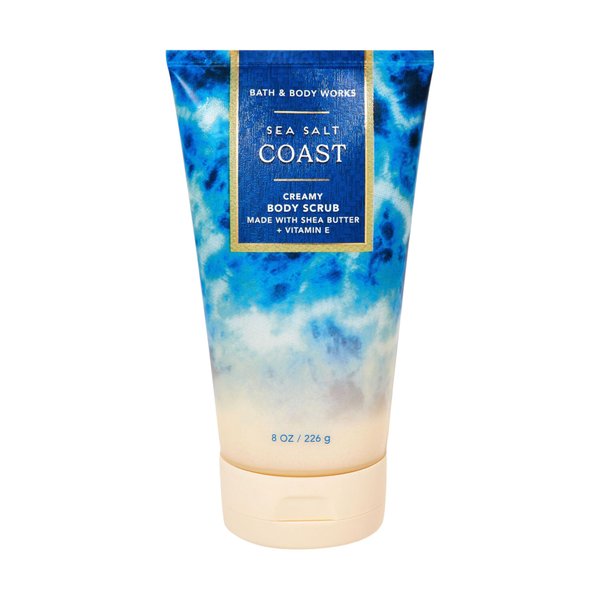 Bath & Body Works Bath and Body Works Creamy Body Scrub 8 Ounce (Sea Salt Coast)