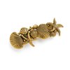 KKJOY Vintage Seashell Hair Clips Starfish Barrettes Hand Crafted Spring Clip Metal Hair Pin Headpieces Wedding Bridal Hair Accessories for Women Girls