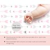 Stretchy Fitted Pack n Play Playard Sheet Set BROLEX 2 Pack Portable Mini Crib Sheets,Convertible Playard Mattress Cover,Ultra Soft Material,Pink & White Arrow Design