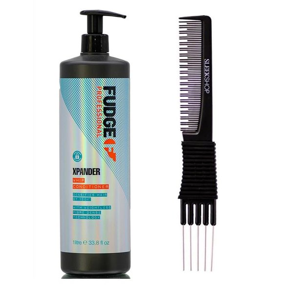 yper Fudge Professional Xpander Whip Conditioner (33.8 oz) with Teasing Comb Pack of 1