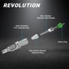 EZ Tattoo Cartridge Needles - 20Pcs #12 (11M1) Standard Magnum Disposable Tattoo Needles Cartridges for Rotary Tattoo Machine Pen Gun - Revolution