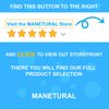 MANETURAL 8DX Pocket Comb- 2.7" Wide Tooth Comb and Travel Comb,Acetate comb, Handmade Saw-Cut and Hand Polished (1 PACK, Tortoiseshell)