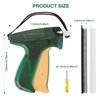 Tagging Gun Kit, Fine Stitch Tagging Gun for Clothing Mini Stitch Gun for Clothes Sewing Quilting Hemming Quick Stitch Tag Gun with 1 Needle, 1000 Black & 1000 White Micro Fasteners