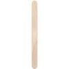 Beauticom 100pcs 5.5" Medium Flat Wood Sticks Spatula Applicator for Facial Hair Wax Removal (4.5" Wooden Applicator, 100pcs)