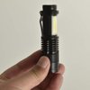MODOAO COB LED Flashlights,Ultra Bright 4 Modes Mini Handheld Torch,Waterproof Pocket Lights Handheld Flashlight (10 Pack)