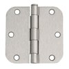 Design House 181412 5/8" Radius Steel Hardware Hinges Interior Doors, 3 Pack, Satin Nickel
