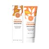 Orange Exfoliating Gel Scrub Face Body Skin,Natural Orange Peeling Gel Face Scrub,Deep Cleansing Moisturizing Facial Exfoliator 1.76 fl .oz