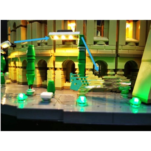 Shining Blocks LED Lighting Kit for Lego Creator 10276 Colosseum