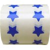 Blue Star Shape Stickers 0.50 Inch 1,000 Adhesive Labels