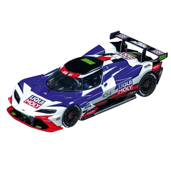 Carrera 27745 KTM X-Bow GTX Liqui Moly No.104 1:32 Scale Analog Slot Car Racing Vehicle Evolution Slot Car Race Tracks