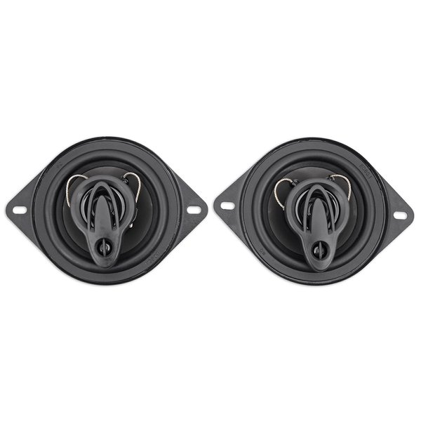 Pair Rockville RV35.3A 3.5" 3-Way Car Speakers 200 Watts/60 Watts RMS CEA Rated
