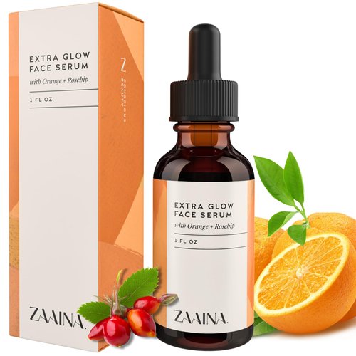 Extra Glow Face Serum - Moisturizing Hydrating Serum for Face, Vitamin-Enriched Face Oil for Dry Skin, Hydration Face Serum for Women,Skin Radiance, Skin Care Serum for All Skin Types by ZAAINA