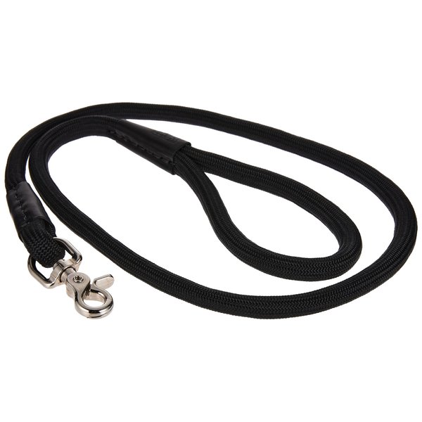 Terrain D.O.G. Rope Leash, 6-feet L x 1/2-inch wide, Black