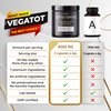 VEGATOT Vertigo Supplement 8,500MG *USA Made and Tested* Inner Ear Supplement with Ginkgo Biloba Lion's Mane Lemon Balm Ginger VIT B1, B6, B12- for Dizziness Spinning Inner Ear Balance