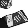 Sanabul Elastic 120 Inch Boxing Hand Wraps | Kickboxing Handwraps for Boxing Gloves for Men, Women, and Kids | Muay Thai MMA Hand Wraps | Black