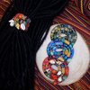 3 Pcs Spriral Lock Hair Tie dreadlock hair tie set dreadlock accessories for women and men dreadlocks ponytail holder Dread hair ties for braids thick curly hair (16 inches, Colorful)