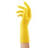 PLAYTEX HandSaver Rubber Gloves for Kitchen and Household Cleaning (4 Pairs), Small