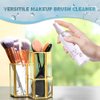 Felix Professional Makeup Brush Cleaner - Deep clean Rinse Free Quick Dry - Ideal for Cleaning and Odorizing Natural and Synthetic Make-up Brushes (4 Fl oz)