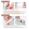 Professional Dental Flossers by The Smiling Whale, Extra Strong Flosser Pick, Dental Floss (Floss Picks in Automatically Pop Out Storage Box)