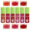 6 Colors Lip Tint Stain Set,Mini Velvet Lip Tint Watery Lip Stain Long Lasting Waterproof Moisturizing Lip & Cheek Tint,Hydrating,Natural Glossy Liquid Lipstick Lip Gloss Kits for Women (Set A)