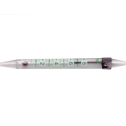 ResOne Standard Liter Meter Pen: Measure Oxygen Flow Rates Up to 8 LPM - Compact Oxygen Flow Meter for Quick, Precise Flow Checks