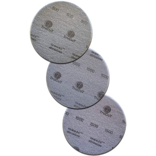 Creating the Difference TruCut Sanding Pads | 3 Pack Low | 6" Diameter | Sanding Pads Made for Bowling Balls | Bowling Ball Resurfacing Pads | Surface Management | Bowling Ball Restoration
