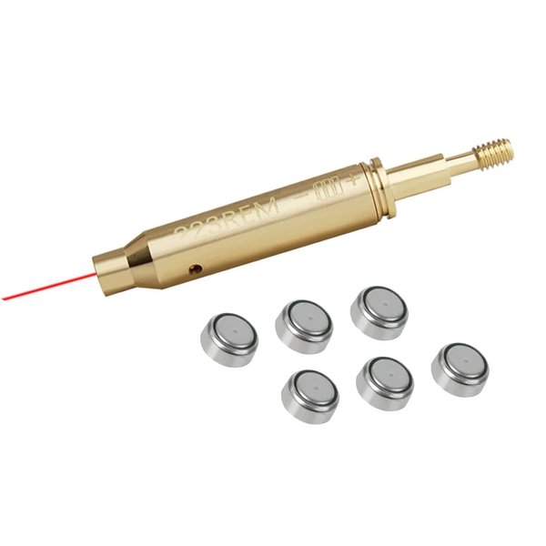 GOTICAL Archery Crossbow Bow Arrow Red Laser Sighting Tool Boresighter Bore Sight (Laser Only)