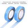 Sacubee 4 Rolls Lace Front Wig Tape Waterproof Strong Adhesive Double Sided Lace Wigs Tape Lace Front Support Tapes Hairpiece Tapes Double Sided Strip Toupee Tapes for Wig Hair Extension