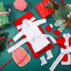 Canlierr 8 Pcs Christmas Elf Clothes Doll Accessories Santa Clothing Set Include Christmas Elf Sleeping Bag 2 Bathrobe with Boot and Cap for Elf Doll Clothes Kit