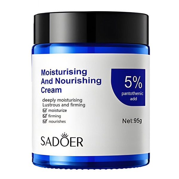 Grospe 5% Pantothenic Moisturizing and Nourishing Cream, Effectively Moisturize Firming amd Mourishs, Easy to Absorb, Controls Excessive Oil, Suitable for Sensitive Skin 3.4 Oz