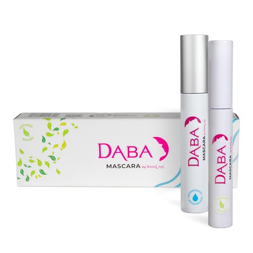 DABALASH Daba Duo – Waterproof Mascara & Gentle Vegan Mascara – Length & Volume for Lashes – Very Black – 0.45 oz & 0.3 oz