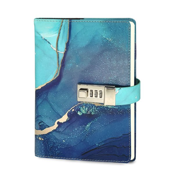 Diary with Lock for Girls and Women 240 Pages Adorezyp Notebook for Girls ages 8-12 - Kids Journals for Writing, Self-Expression & Creativity– Journal with Lock Includes Leather Journal Notebook,