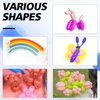 260 Balloons, 100pcs Long Balloons, Matt Color Mix 260 Balloons, Long Balloons for Balloon Arch, Balloon Animals Kit, Balloons for Balloon Animals, Random Color