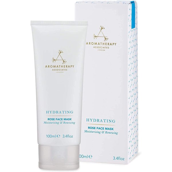 Aromatherapy Associates Hydrating Rose Face Mask. Gel Mask Infused with Damask Rose Water to Moisturize for a Glowing, Dewy Complexion (3.4 fl oz)