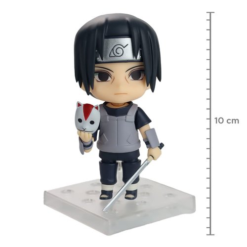 Good Smile Naruto Shippuden: Itachi Uchiha (Black Ops Version) Nendoroid Action Figure Multicolor