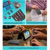 Switch Game Case Holder with 24 Cartridge Slots and 24 Micro SD Card Storage, Slim Portable Game Organizer Traveler Gift Accessories with Magnetic Closure, Protective Hard Shell and Soft Lining