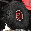 DJCRAWLER Super Large Soft Sticky 1.0 Crawler Tires 68 * 26mm for 1/18 1/24 RC Crawler Car Axial SCX24 FMS FCX24 AX24 Upgrade Wheel