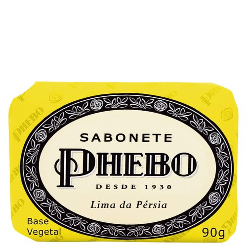 Phebo Linha Tradicional Sabonete em Barra de Glicerina Lima da Persia 90 Gr Classic Collection - Persian Lime Glycerin Bar Soap Net 3.17 Oz