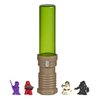 STAR WARS Micro Force Wow! Series 3 – Mini Collectible Figures in Lightsaber Toy Surprise Pack (Packaging My Vary)