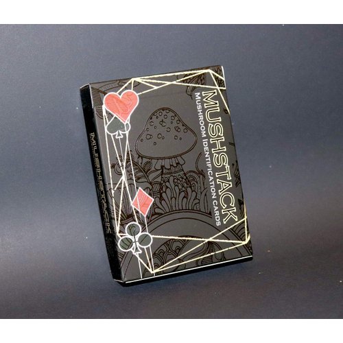 mushstack - Mushroom Identification Playing Cards - Educational Poker Size Deck - Mycological Learning Cards