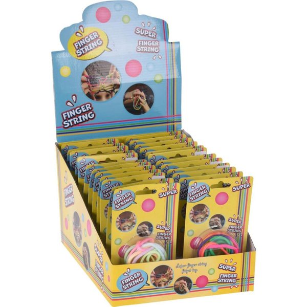 24 x Fidget Toy Finger Games Patience Games Rubber Twist Games Kids