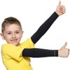 JOEYOUNG Arm Sleeves for Kids (4-9 Years) Sun Sleeves for Baseball Basketball Costume for Party UV Protection Sleeve Cooling