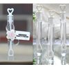 Big Mo's Toys 40 Pack Mini Heart Bubble Wands – Great Wand Bubbles Party Favors for Weddings and Anniversaries