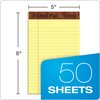 TOPS 5 x 8 Legal Pads, 12 Pack, The Legal Pad Brand, Narrow Ruled, Yellow Paper, 50 Sheets Per Writing Pad, Made in the USA (7501)