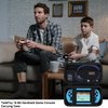 Elonbo Carrying Case Compatible with TaddToy 16 Bit Handheld Game Console for Kids Adults, Classic Retro Video Games Travel Storage Cover Bag, Portable Electronic Game Player Organizer Holder, Black